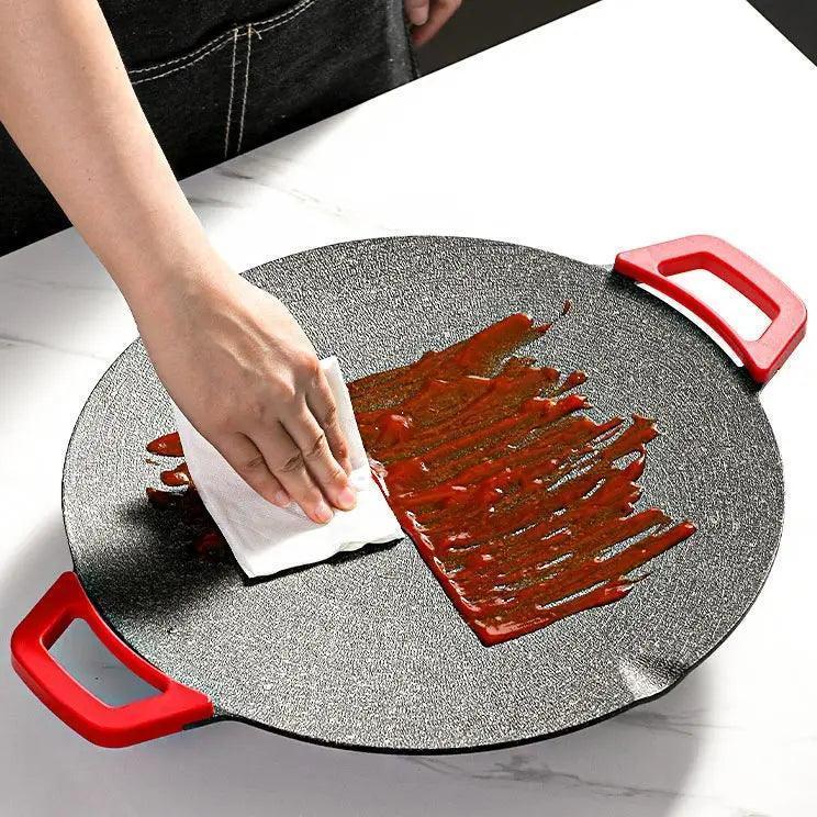 Grill Elétrico Antiaderente Panela de Pedra™ / Cozinhe com Praticidade, Saúde e Fácil Limpeza!