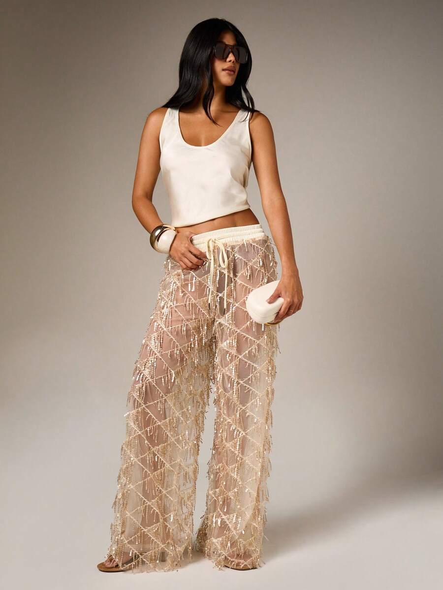 Calça Pantalona Midnight