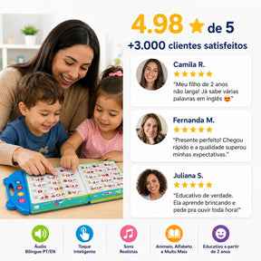 Livro Falante Bilíngue™ - Português e Inglês