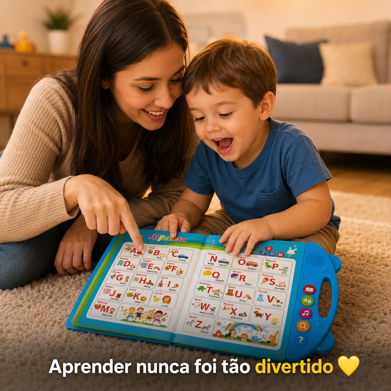 Livro Falante Bilíngue™ - Português e Inglês
