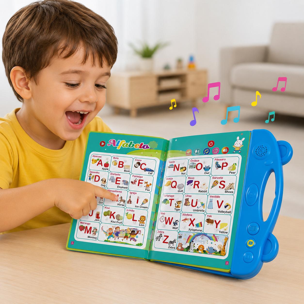 Livro Falante Bilíngue™ - Português e Inglês