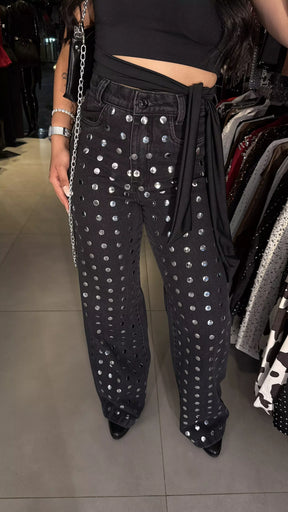 Calça Wide Leg Éclipse